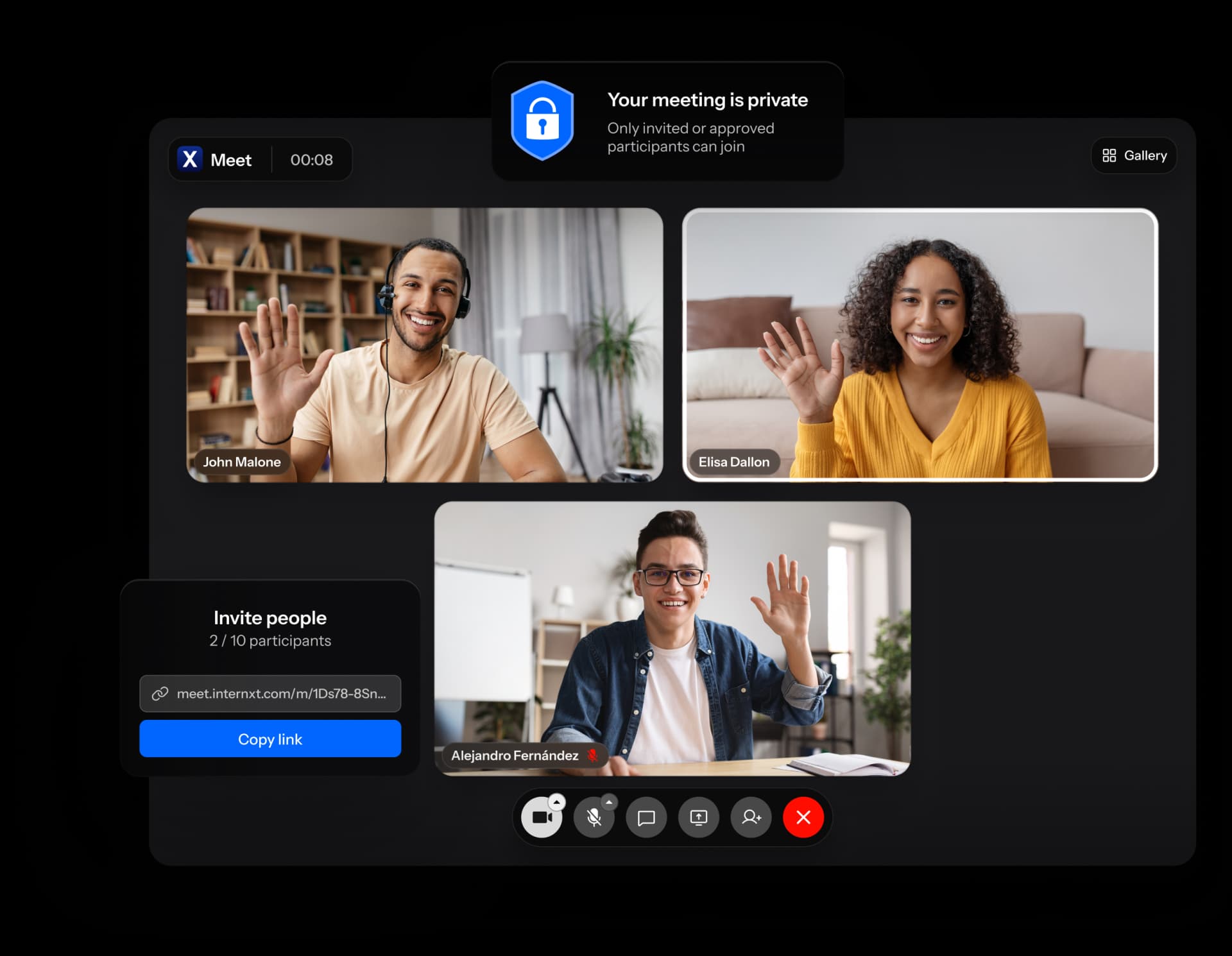Meet Hero Section